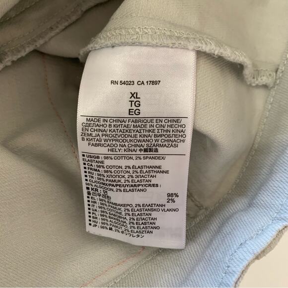 Via Penny Lane Reworked Apparel | Pink Floyd Graphic Denim Blazer Jacket XL - Picture 5 of 9